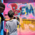 Arte Urbana revitaliza muros de Contagem