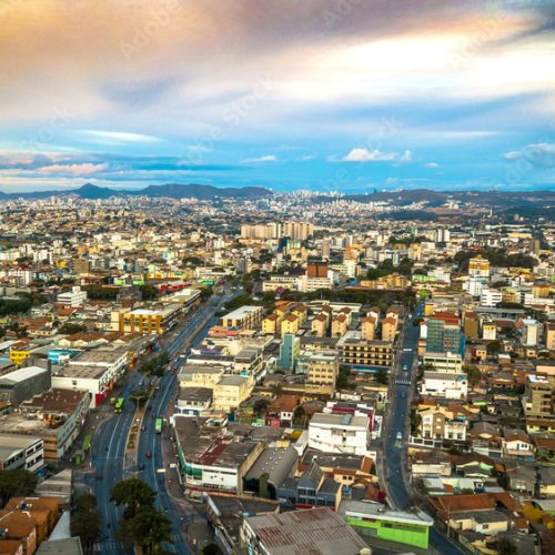 Vista aérea de Contagem