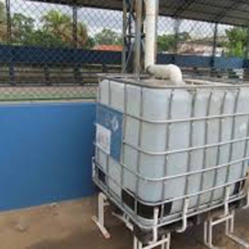 Novo sistema de captação de chuva em escolas municipais ameniza crise hídrica e serve de modelo